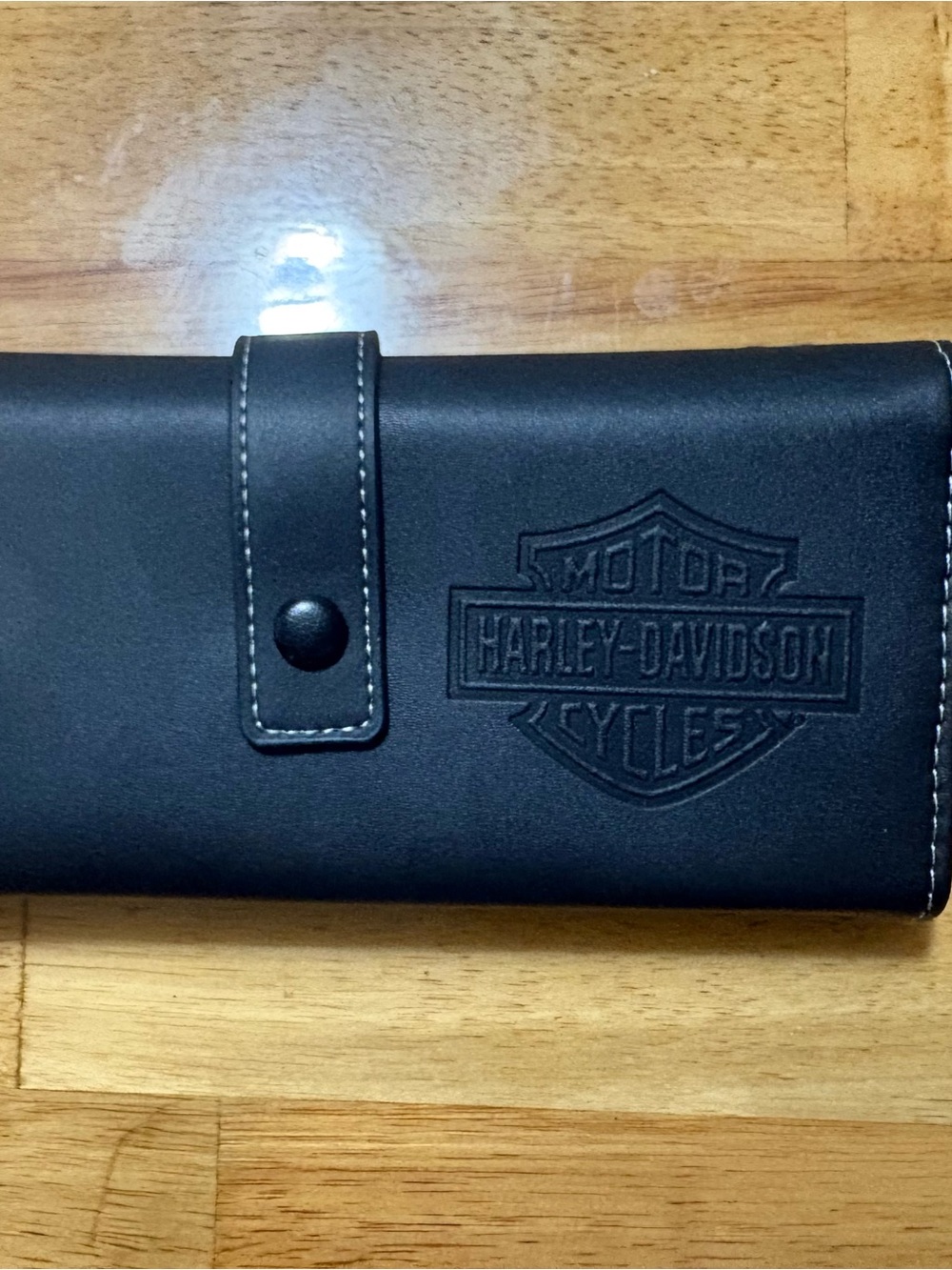 Harley Davidson Travel Tech Tri-fold Organizer Wallet NWOT